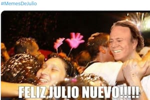 Los mejores memes por el inicio del nuevo mes, con Julio Iglesias como protagonista