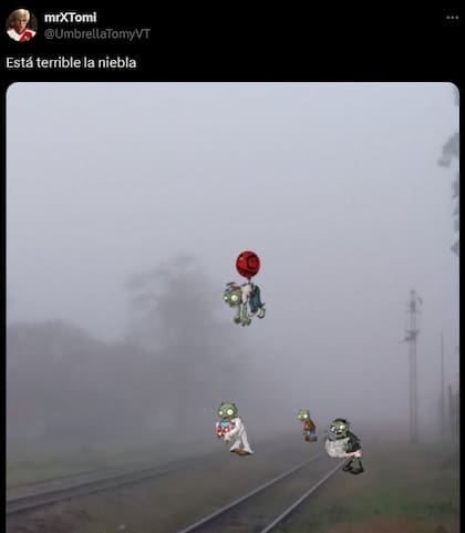 Los mejores memes sobre la niebla en Buenos Aires