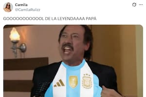 Dos goles anulados en el inicio del partido de Argentina desataron los mejores memes en las redes