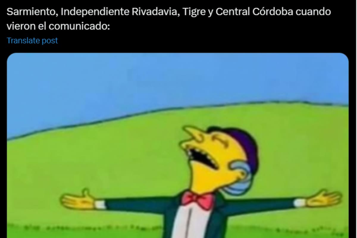 Los mejores memes tras el pifie de la Liga Profesional