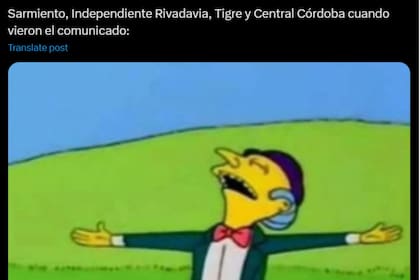 Los mejores memes tras el pifie de la Liga Profesional