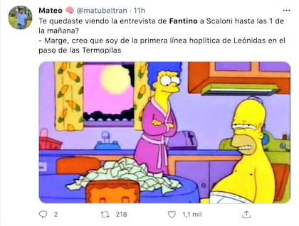 Los mejores memes tras la entrevista de Fantino a Scaloni