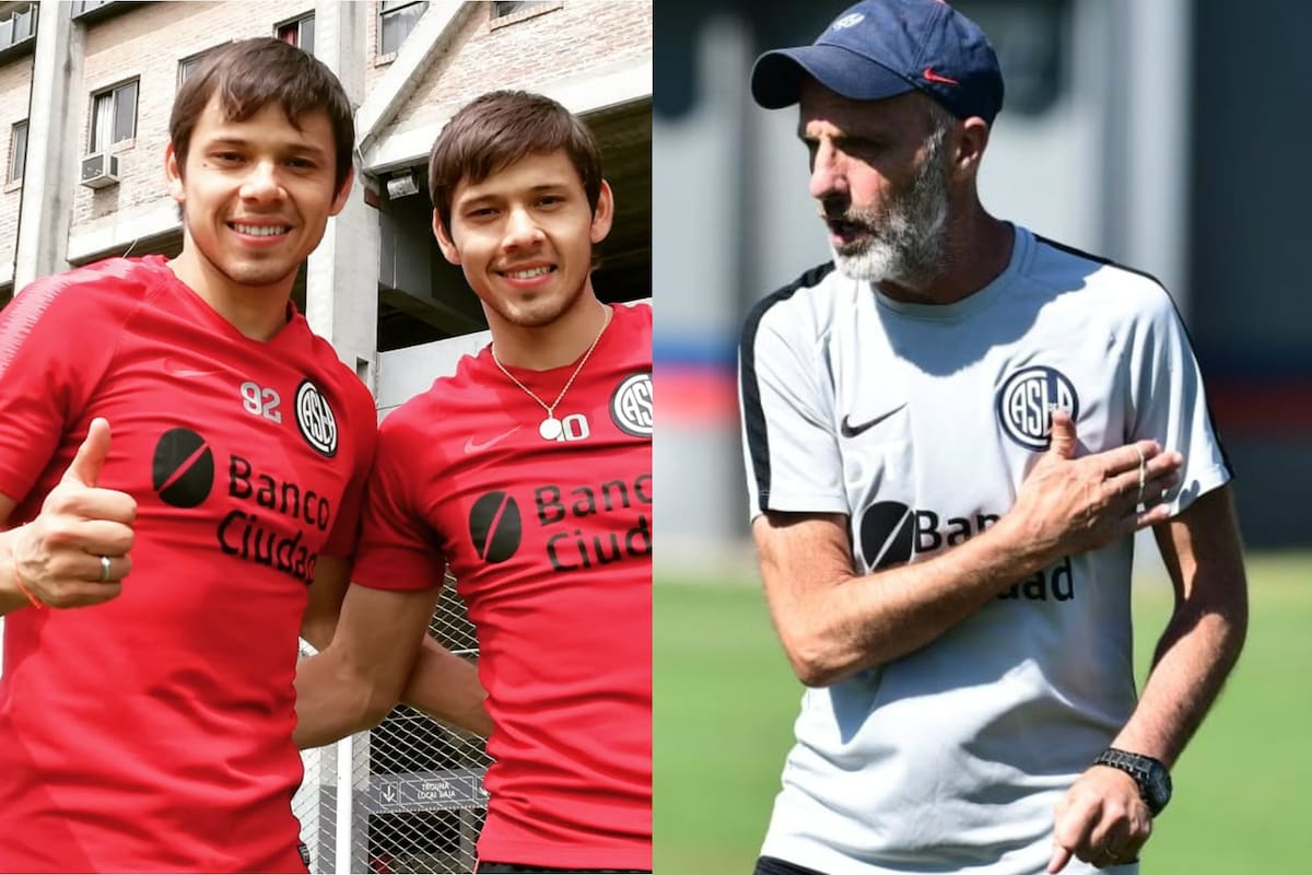 Los mellizos Romero y una discusión con el DT Monarriz en la práctica del Ciclón