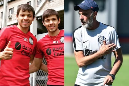 Los mellizos Romero y una discusión con el DT Monarriz en la práctica del Ciclón