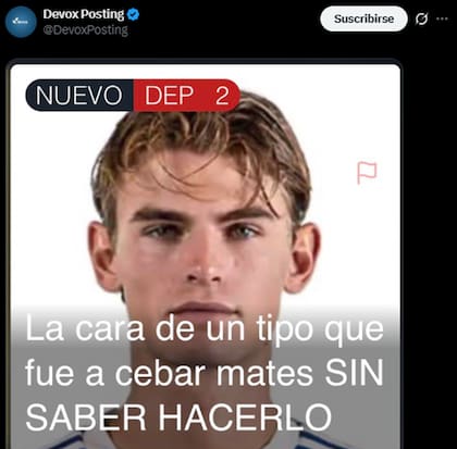 Los memes apuntaron principalmente a la ausencia de Nico Paz