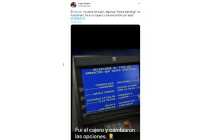 Los memes de a raíz de los bloqueos que hubo en el home banking