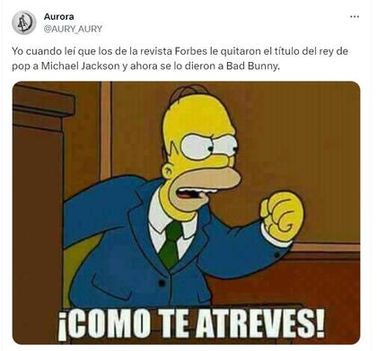 Los memes de Bad Bunny como el nuevo rey del pop siguen provocando debates en redes sociales