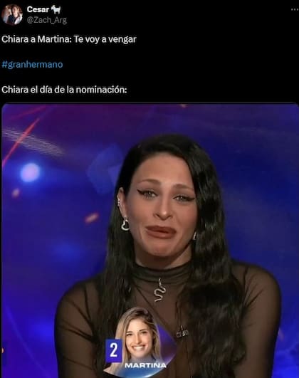 Los memes de la eliminación de Martina de Gran Hermano