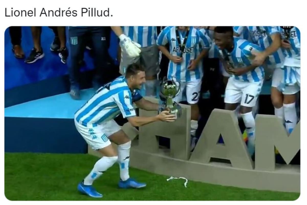 Los memes de la victoria de Racing ante Boca en Emiratos Árabes