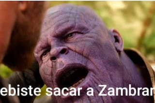 Los mejores memes por la expulsión de Zambrano en el Superclásico