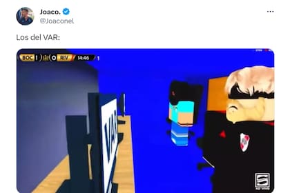 Los memes de los hinchas de Boca por el gol que le anuló el VAR a Cavani en el superclásico ante River
