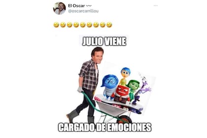 Los memes del mes de julio, con distintas personalidades con ese nombre, también son furor