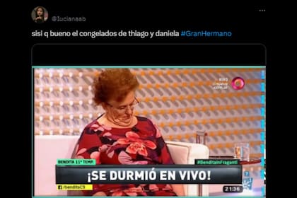 Los memes estallaron con la visita de Thiago y Daniela a la casa de Gran Hermano (Captura x)