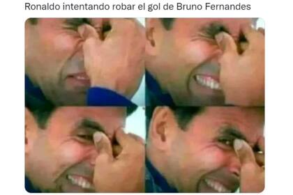 Los memes inundaron las redes durante el partido entre Portugal y Uruguay por el Mundial