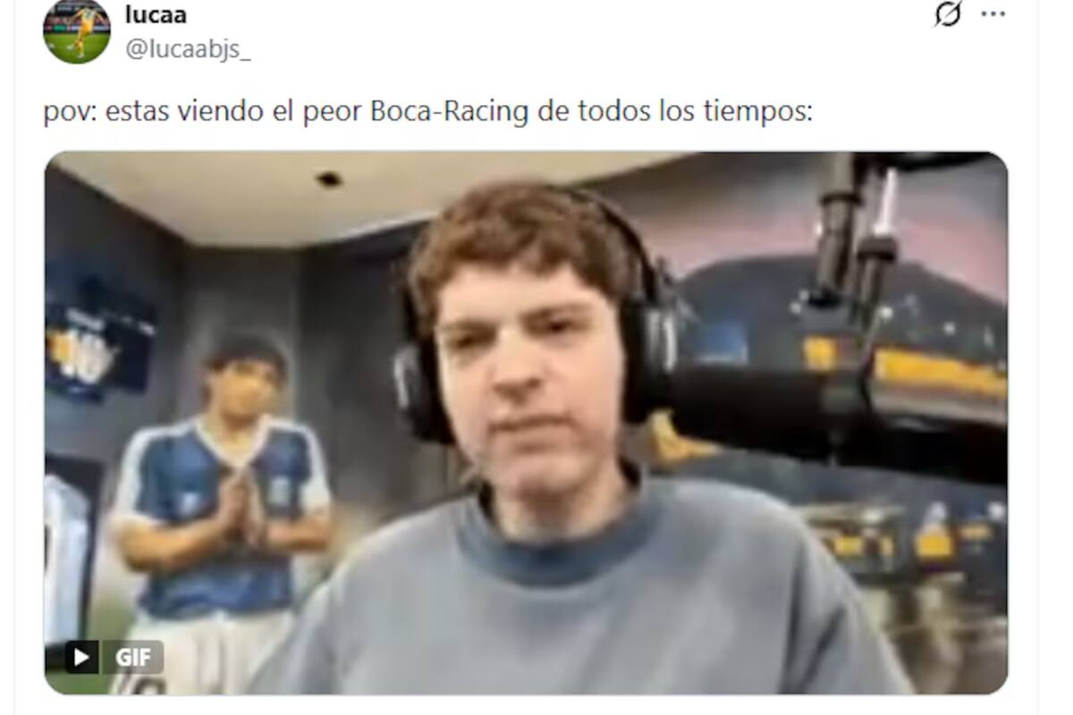 Los memes invadieron las redes sociales tras el deslucido empate 0 a 0 entre Boca y Racing