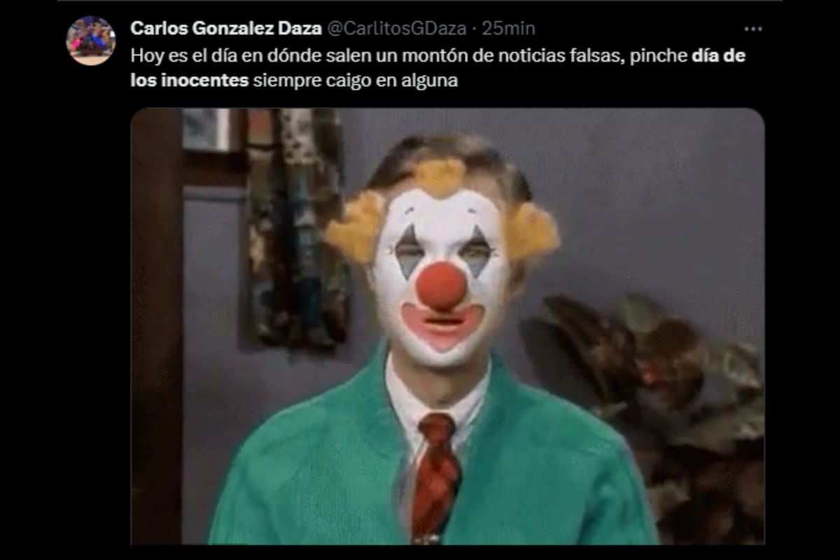 Los memes no faltan este especial día de los inocentes (Captura X)