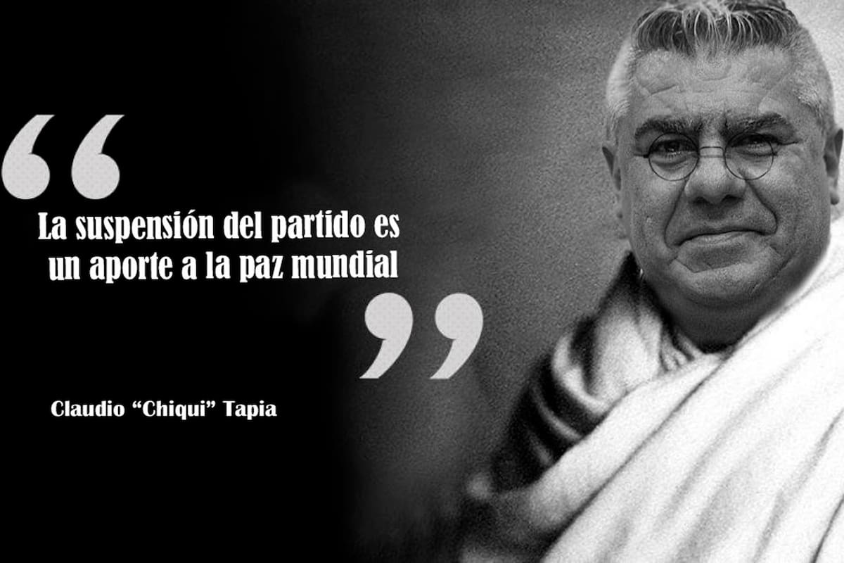 Los memes sobre la frase de Chiqui Tapia