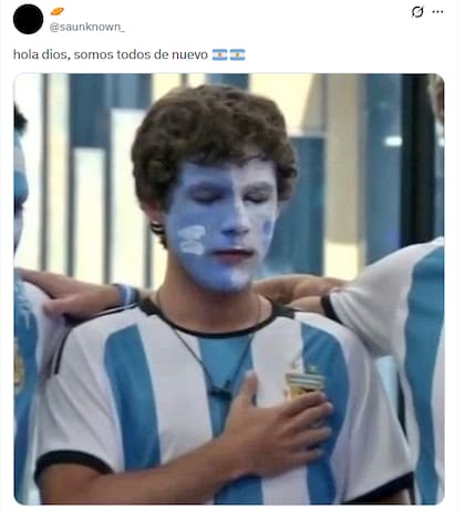 Los memes son furor durante el duelo entre Argentina y Egipto