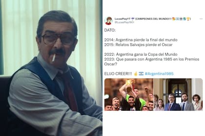 Los memes y las reacciones de los famosos por la nominación de Argentina, 1985 a los Oscar