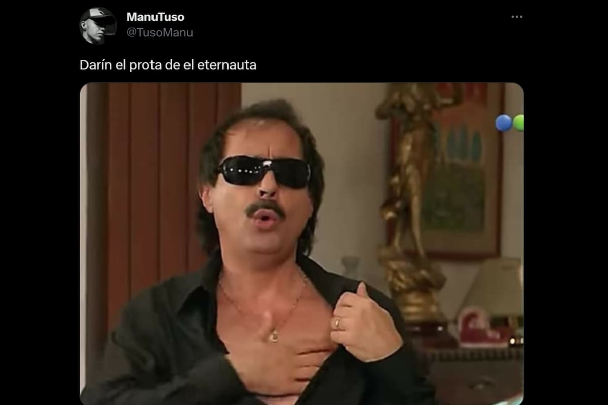 Los memes y reacciones por la elección de Ricardo Darín para El Eternauta