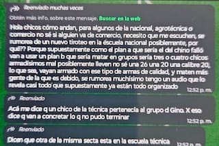 Revelan inquietantes mensajes que preanuncian un nuevo tiroteo en la misma escuela de Santa Fe