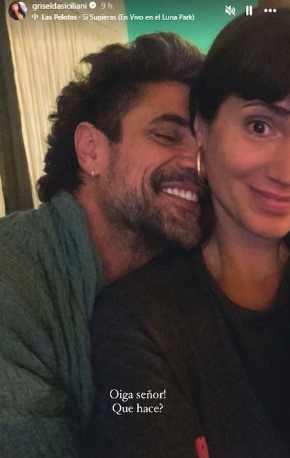 Los mensajes de amor de Griselda Siciliani y Luciano Castro que compartieron en redes hace algunos meses
