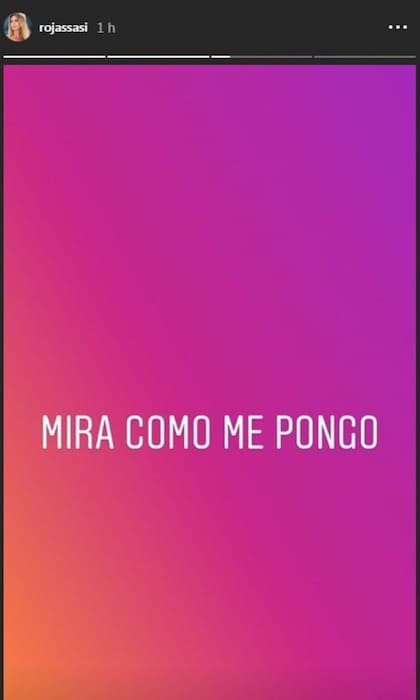 Los mensajes enimágticos que se vieron en las cuentas de Rojas y Castro antes de que Sabrina informara que ella y su marido habían sido hackeados
