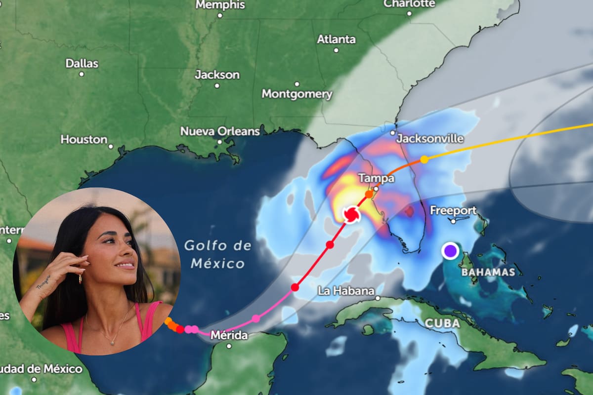 Los Messi están atentos al paso del huracán Milton por Florida