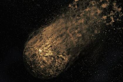 Los meteoritos miden entre 0,2 a 3,6 metros de ancho (imagen ilustrativa)