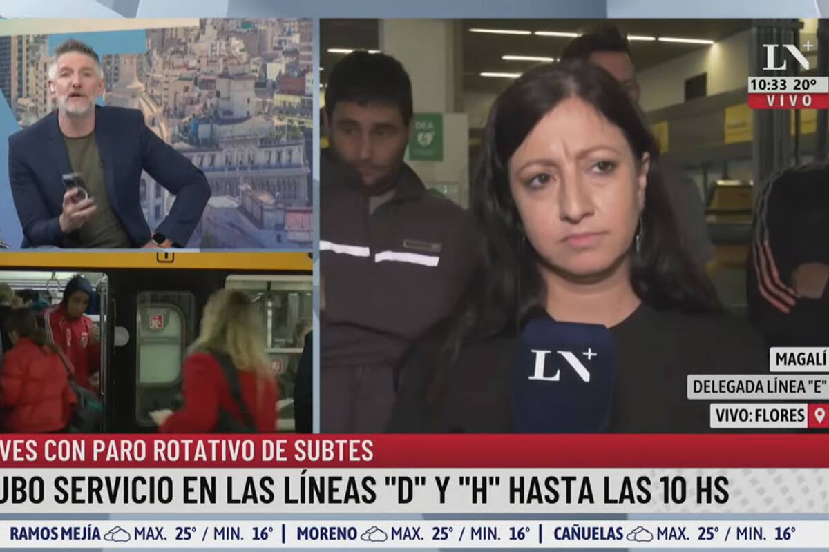 Los metrodelegados anunciaron una serie de paros rotativos y Luis Novaresio estalló de furia