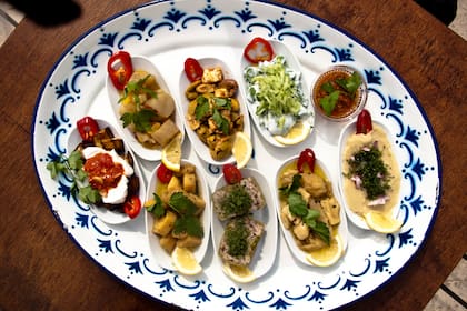 Los mezze: típicos platitos turcos para compartir,