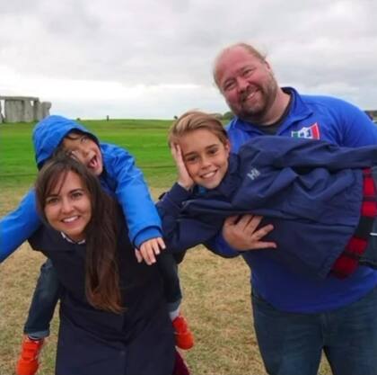 Los miembros de la familia Wolters se consideran turistas profesionales, tanto adultos como niños