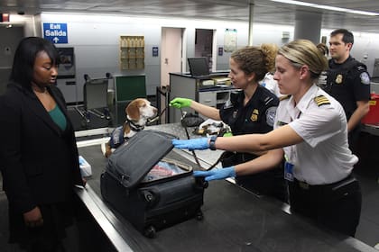 Los miembros del programa Global Entry tienen una inspección menos rigurosa que el resto; la foto es ilustrativa