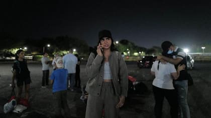 Los migrantes fueron abandonados en una estación de buses de Panamá el 8 de marzo
