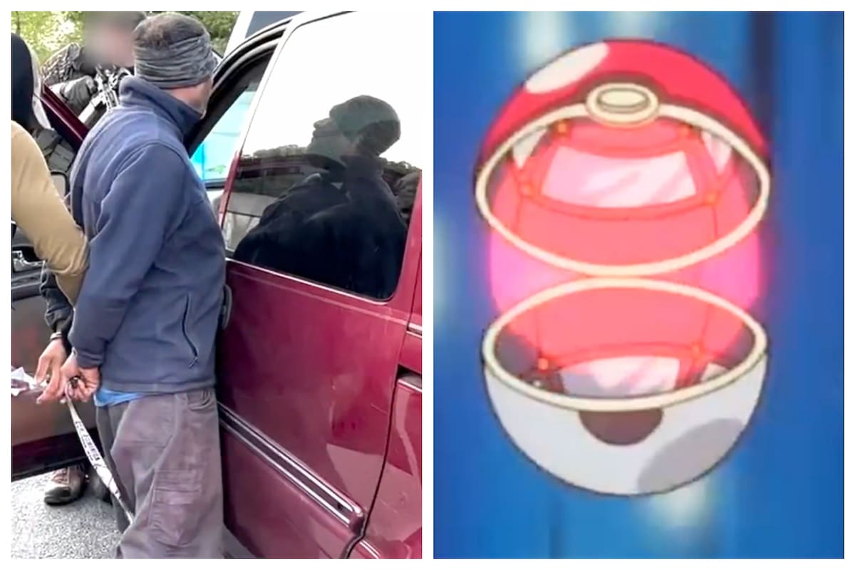 Los migrantes indocumentados fueron "capturados" como pokemones, en un posteo del DHS