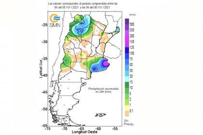 En una buena parte de la provincia de Buenos Aires va a quedar con reservas importantes de agua