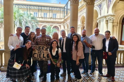 Los militantes de LLA que visitaron a Milei en la Casa Rosada