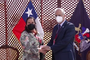 Los ministros de Defensa Maya Fernández Allende y Jorge Taiana se reunieron en Chile
