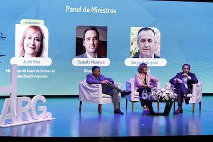Los ministros de Salud de Mendoza, Rodolfo Montero, y de Chaco, Sergio Rodríguez