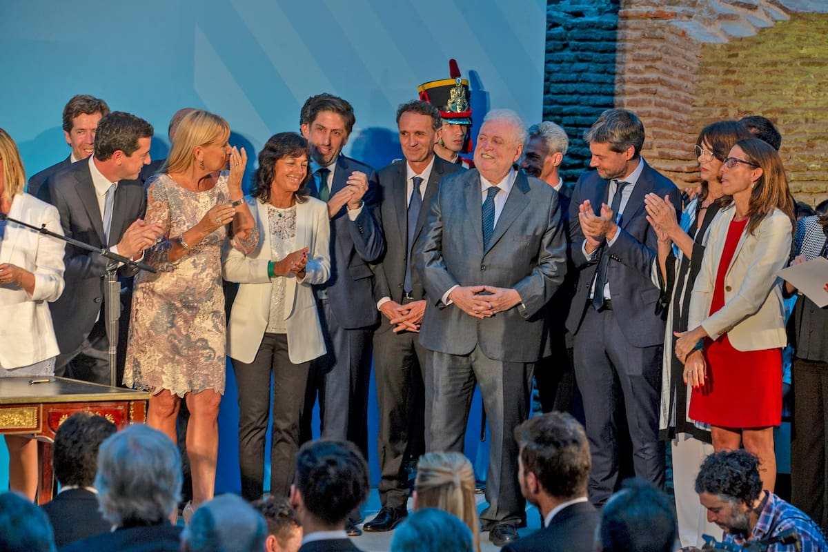 Los ministros el día de la jura
