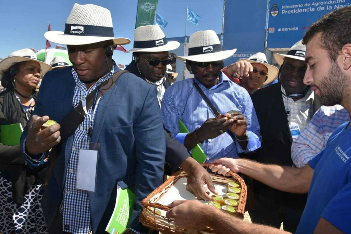 Los ministros y viceministros del Caribe estuvieron en Expoagro