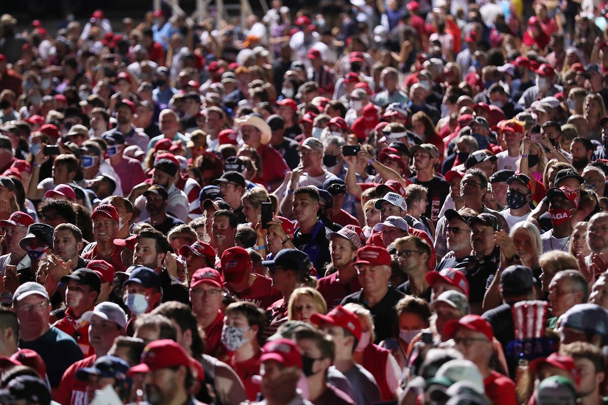 Los mitines masivos de Trump en medio de la pandemia de coronavirus