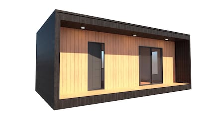 Los modelos más económicos de casas prefabricadas llegan hasta los 38 metros cuadrados