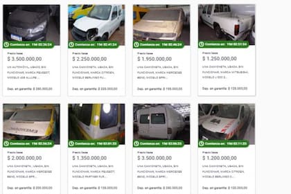 Los modelos que se subastan el 6 de octubre