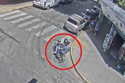 Los motochorros capturados en Vicente López