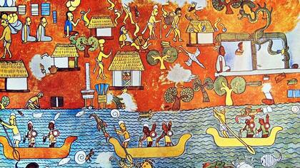 Los murales de 1.600 años de antigüedad del templo maya de Chichén Itzá aún conservan colores vibrantes, incluido el azul, que normalmente se desvanece.
