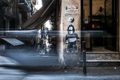 Los murales de San Spiga en Nápoles