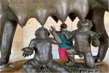 Los Museos Capitolinos reabrieron hoy en Roma