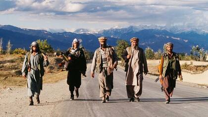 Los muyahidines de Ahmad Shah Massoud en los 90