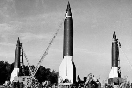 Los nazis tenían sus esperanzas puestas en los cohetes V2